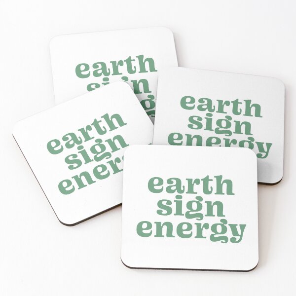 Item preview, earth sign energy - zodiac sign - green designed and sold by scribblesbysar.