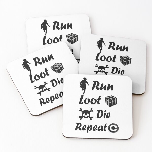 Item preview, run loot die repeat  designed and sold by Docartdesign.