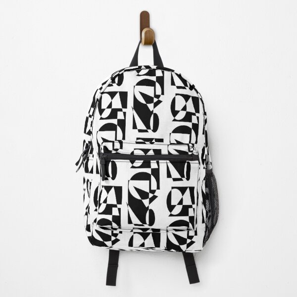 Item preview, Escher shapes black and white triangle circle square designed and sold by thejblock.