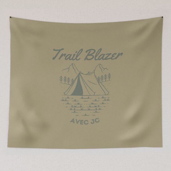 Item preview, Trail Blazer | Avec Jesus Christ | Camp in the Wilderness designed and sold by LoveGen.