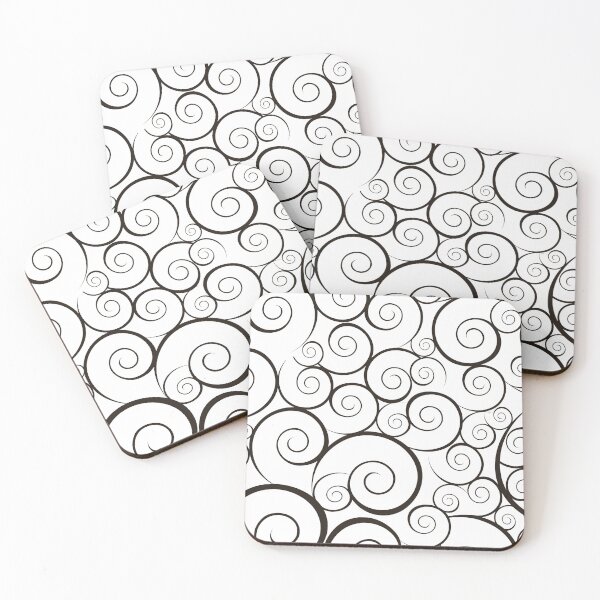 Item preview, black and white pattern designed and sold by Vhutolo.