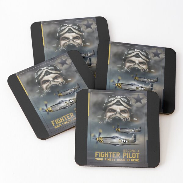 Item preview, P51 Mustang Pilot designed and sold by parkie.