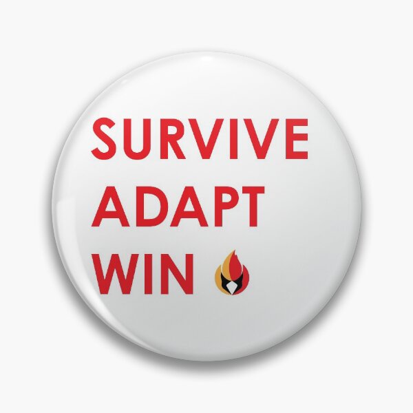Item preview, Survive, Adapt, Win designed and sold by CardinalFencing.