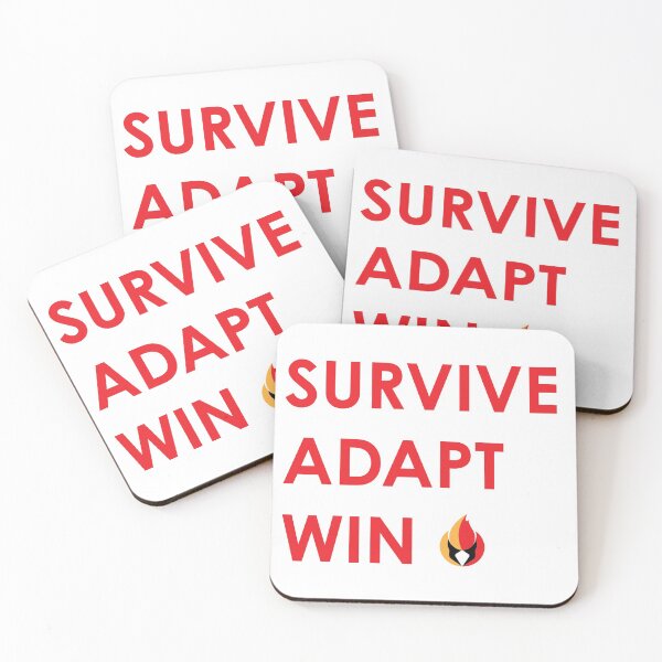 Item preview, Survive, Adapt, Win designed and sold by CardinalFencing.