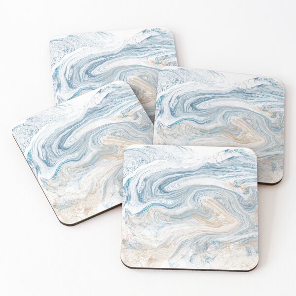 Item preview, Sea fluid art designed and sold by SkinnyLizard.