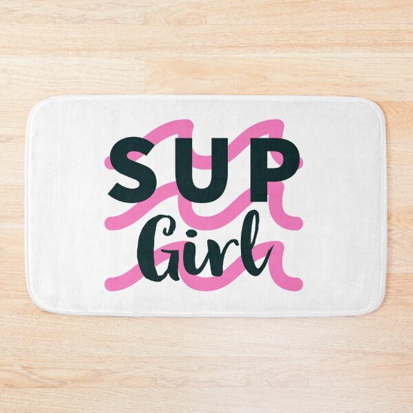 Item preview, SUP girl paddle surfing stand up paddle  designed and sold by Tropical Blood.