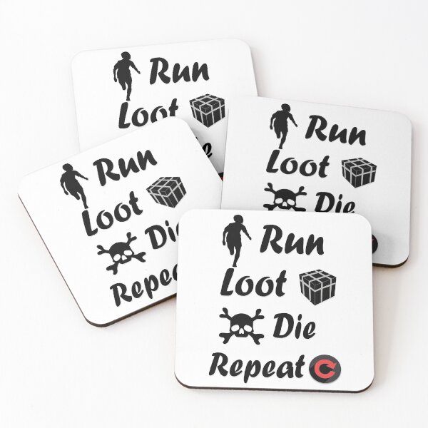 Item preview, Run Loot Die Repeat, Survival mode gaming designed and sold by Docartdesign.