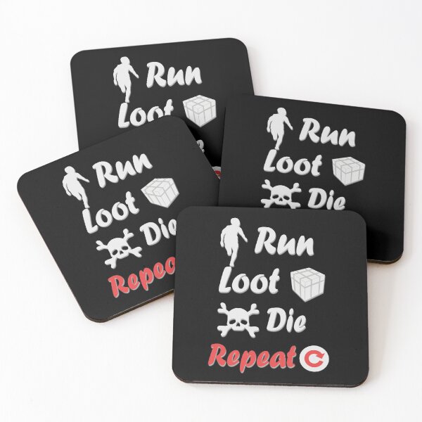 Item preview, Run Loot Die Repeat, Survival mode gaming designed and sold by Docartdesign.