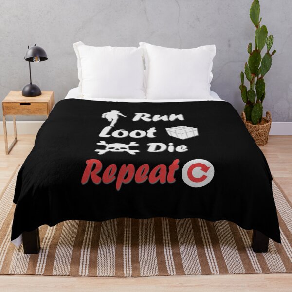 Item preview, Run Loot Die Repeat, Survival mode gaming designed and sold by Docartdesign.