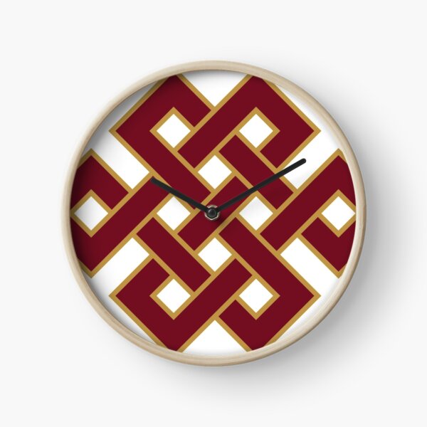 Buddhist Endless Knot Clock