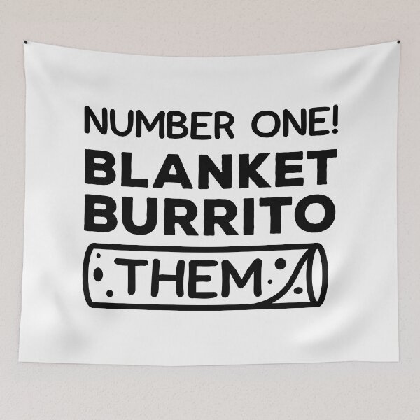 Item preview, Rule Number One! Blanket Burrito Them designed and sold by FilipeFerreira.