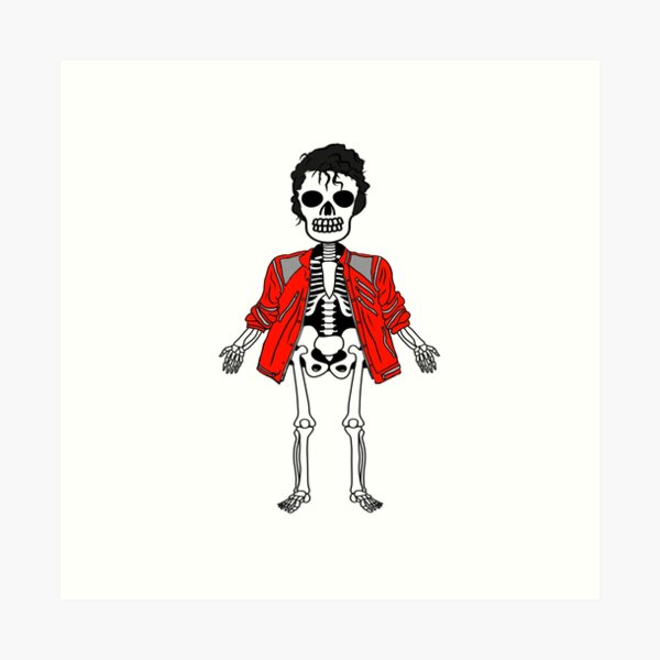 Skeleton 3 Art Print