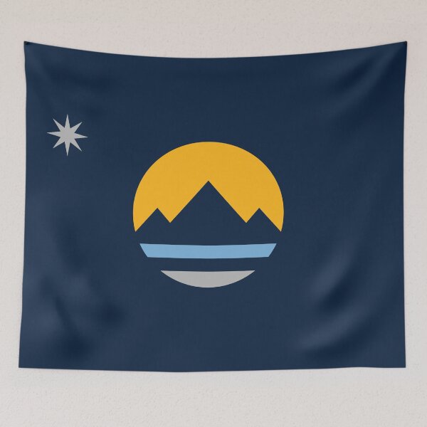 Item preview, The Reno (Flag of the City of Reno, Nevada) designed and sold by franklinprintco.
