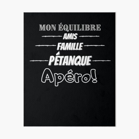 Art Mural Sur Le Theme Petanque Redbubble Art Mural Sur Le Theme Petanque Redbubble