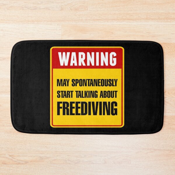 Item preview, May Spontaneously Start Talking About Freediving designed and sold by cotros.