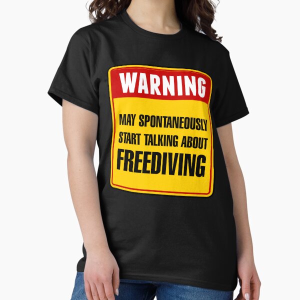 Item preview, May Spontaneously Start Talking About Freediving designed and sold by cotros.