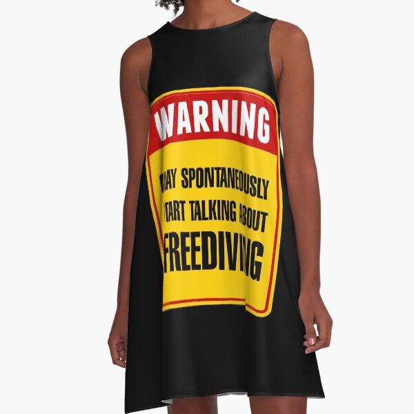 Item preview, May Spontaneously Start Talking About Freediving designed and sold by cotros.