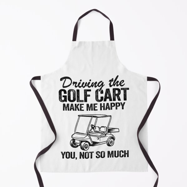 Item preview, Golf Cart Driving Makes Me Happy Funny Golfers designed and sold by Stronzi.