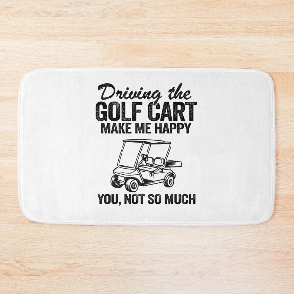 Item preview, Golf Cart Driving Makes Me Happy Funny Golfers designed and sold by Stronzi.