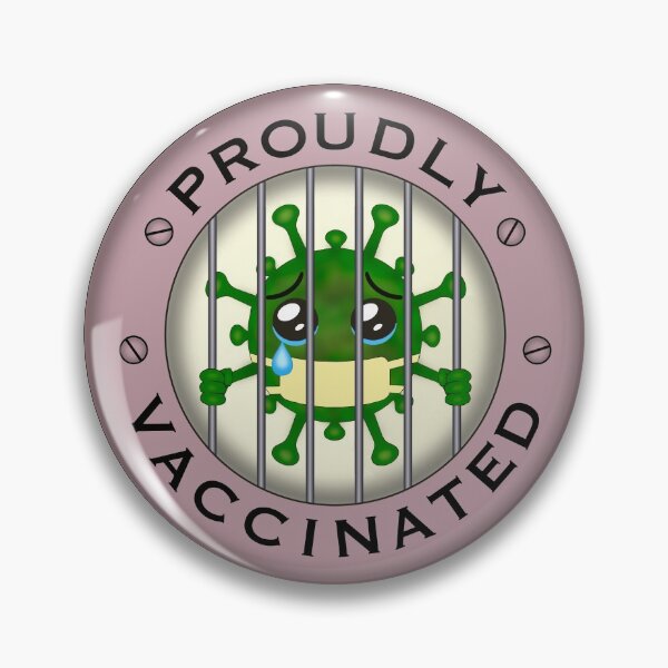 Item preview, Proudly Vaccinated (other colors available) designed and sold by RunningOnFumes.