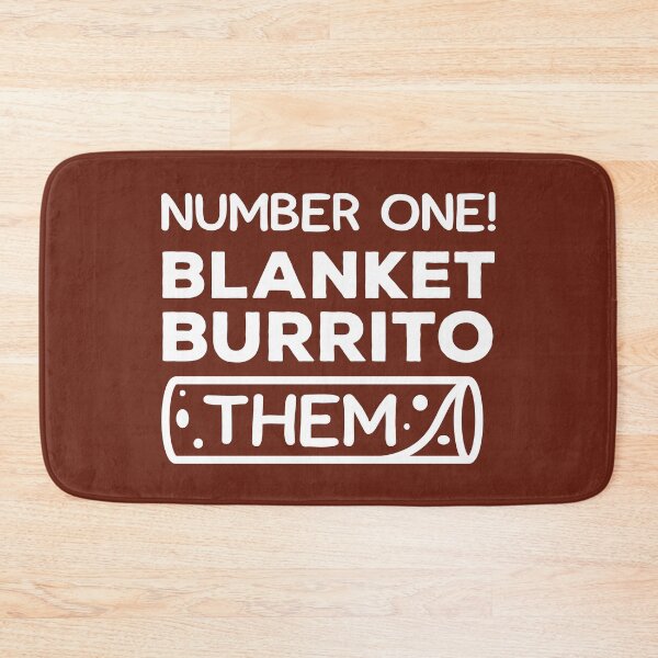 Item preview, Rule Number One! Blanket Burrito Them (Brown BG) designed and sold by FilipeFerreira.