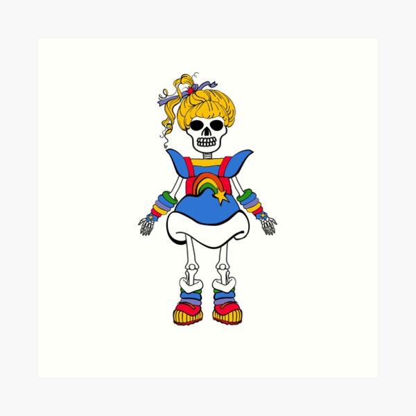 Skeleton 7 Art Print