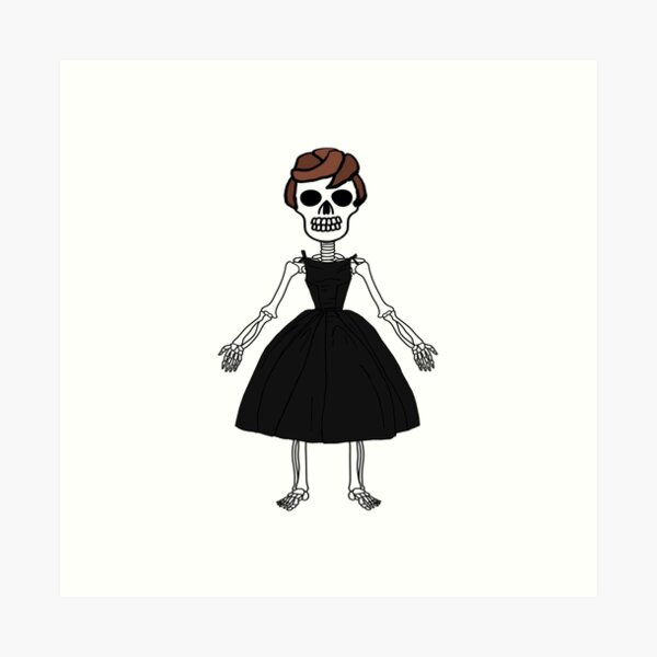 Skeleton 10 Art Print