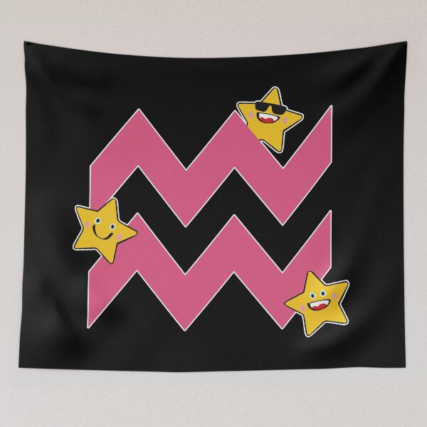 Item preview, Zodiac Star Sign Aquarius designed and sold by iscaStudioArt.