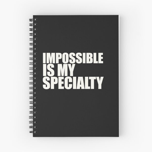 Item preview, Impossible is my specialty designed and sold by ArtDesignUSA.