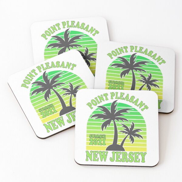 Item preview, SUMMER 2021: Point Pleasant, New Jersey Vintage Jersey Shore Palm Trees Garden State Retro Sunset designed and sold by ZEROXCOOL.