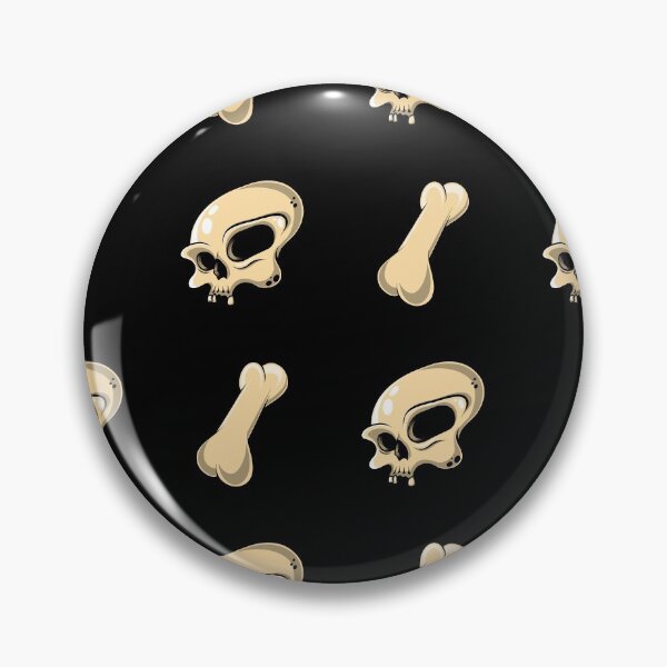 Item preview, Skull N Bones Pattern (No Background Colour) designed and sold by doodleeightytwo.