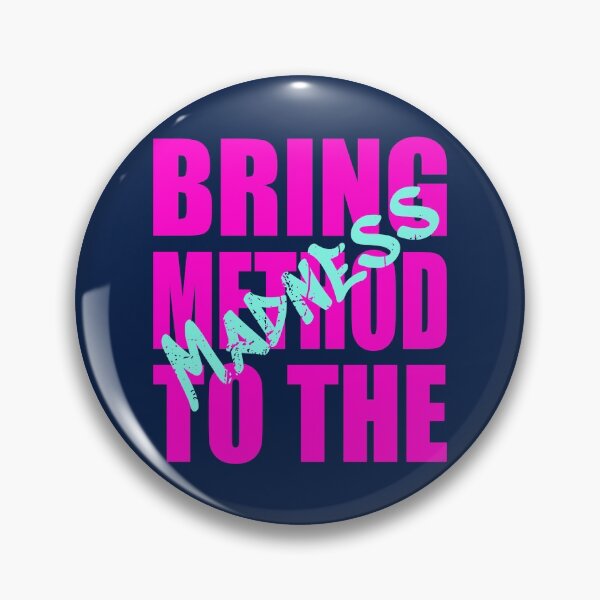 Item preview, Method to the Madness | Blue Pink designed and sold by SVGWBA.