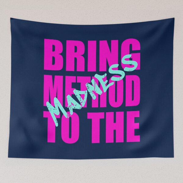 Item preview, Method to the Madness | Blue Pink designed and sold by SVGWBA.