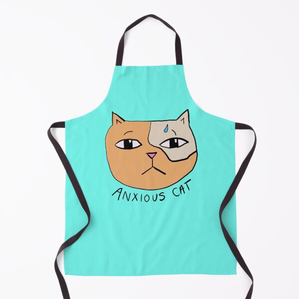 Item preview, Anxious cat designed and sold by Stuckinadream.
