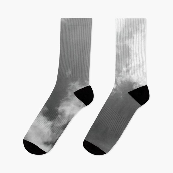 Item preview, Black and White Summer Clouds designed and sold by CiaraPrints.