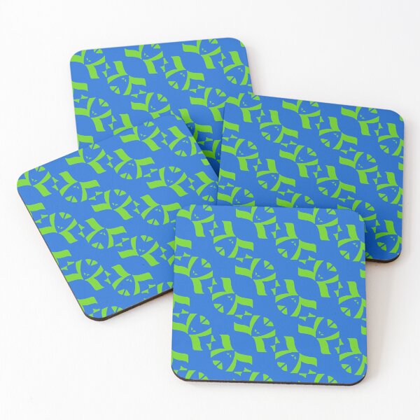 Item preview, Detour Blue and Green Pattern designed and sold by Sector18.
