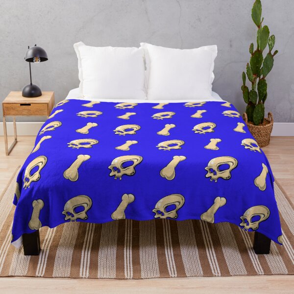 Item preview, Skull N Bones Pattern (Blue Edition) designed and sold by doodleeightytwo.