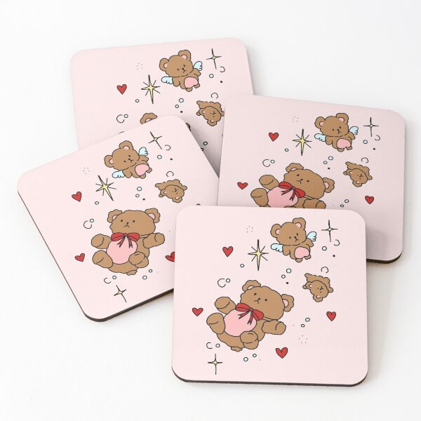 Item preview, bear cartoon coloured designed and sold by y2kdiariesbyliz.