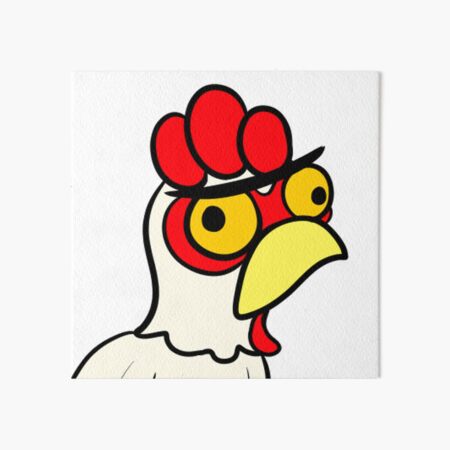 What's Up Chicken Butt Art