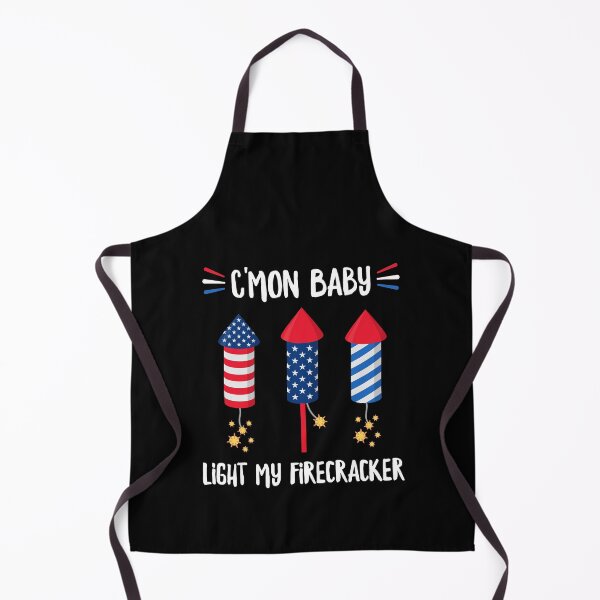 Item preview, C'mon Baby Light My Firecracker July 4th designed and sold by StudioTina.