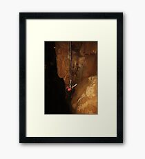 My Very First Rappel Framed Print