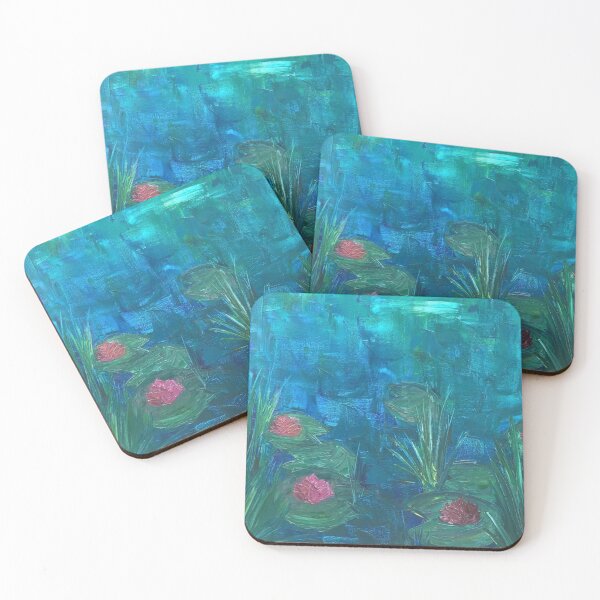Item preview, Impasto Lily Pond designed and sold by littlelionstud.