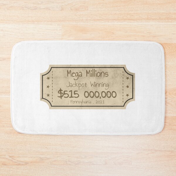 Item preview, Mega Millions jackpot winning ticket designed and sold by eajob.