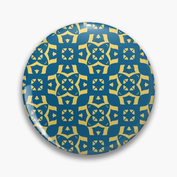 Item preview, Zero Downtime Blue and Yellow Pattern designed and sold by Sector18.
