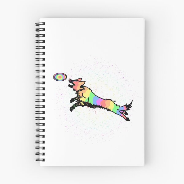 Item preview, Jumping Rainbow dog designed and sold by CabooseNori.