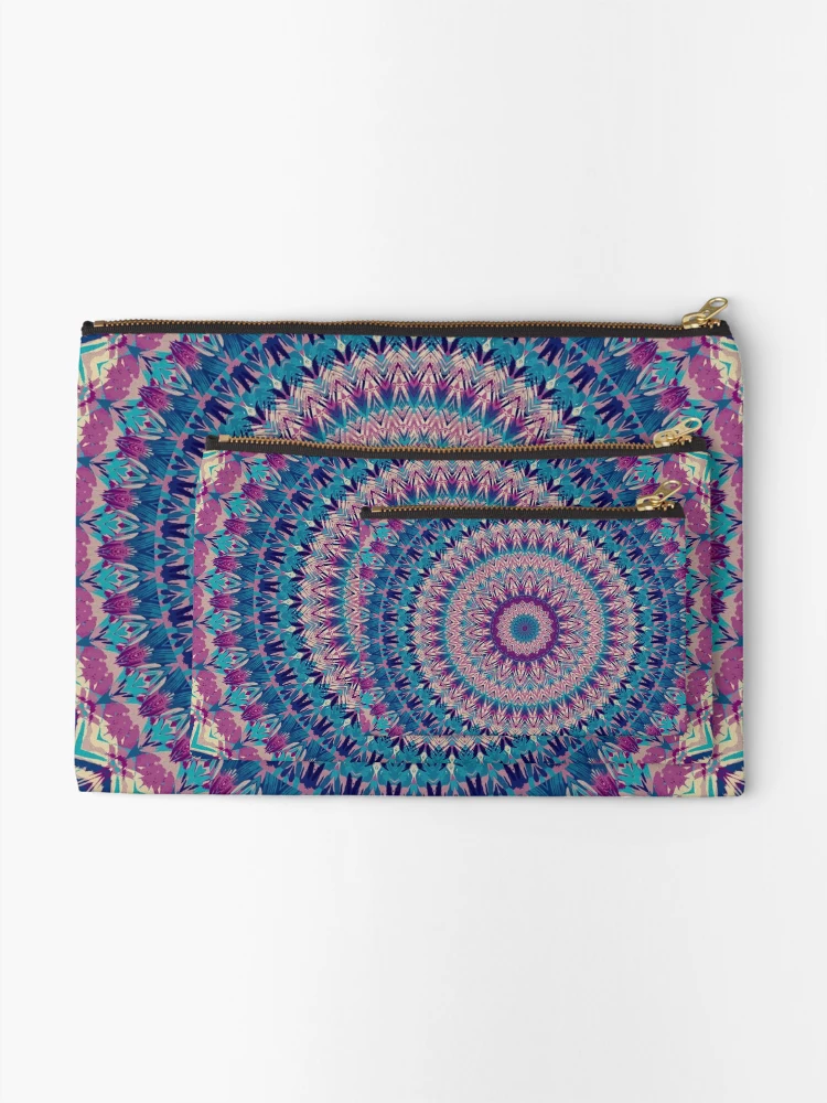 Thumbnail 2 of 4, Zipper Pouch, Mandala 131 designed and sold by Mandala Of Life.