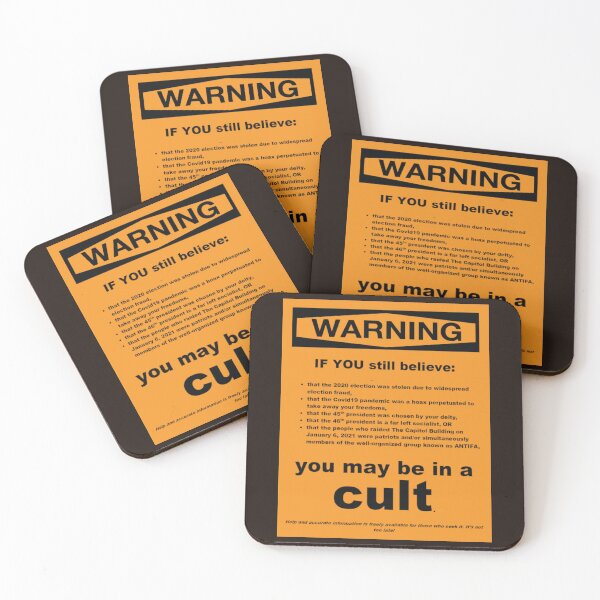Item preview, Warning! It's a Cult! designed and sold by KBwiththeTees.
