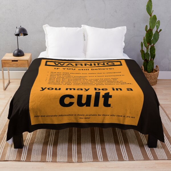 Item preview, Warning! It's a Cult! designed and sold by KBwiththeTees.