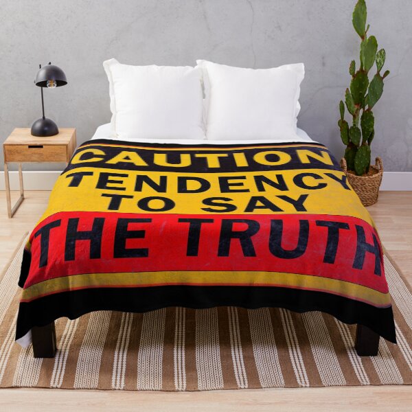 Item preview, CAUTION TENDENCY TO SAY THE TRUTH designed and sold by Gnfree.
