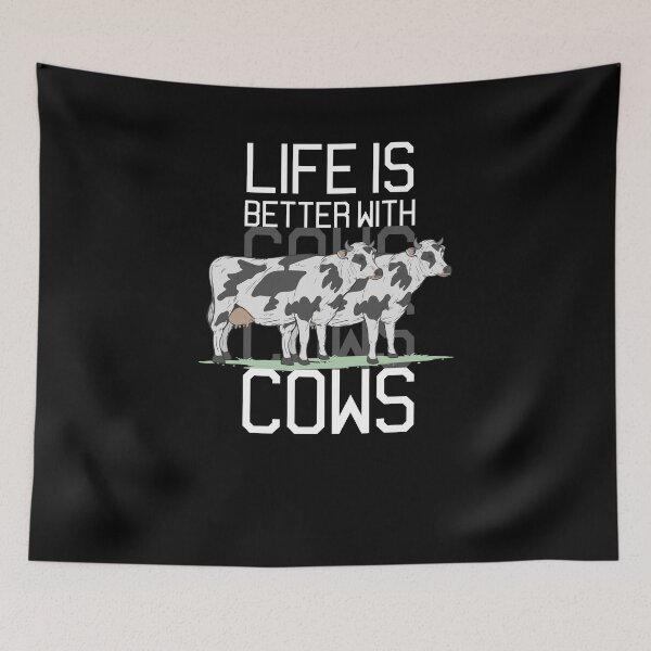 Item preview, Life Is Better With Cows Funny Farm Country Fun Farming designed and sold by ChromanautMerch.